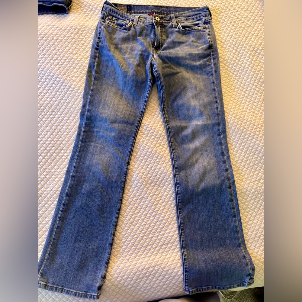 Lucky Brand Blue Flare Jeans